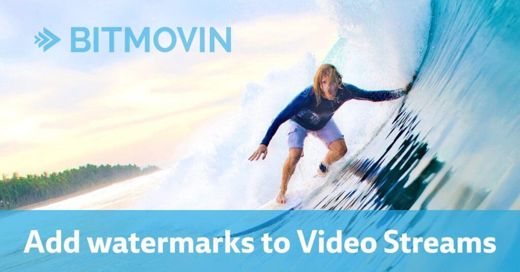 Add watermarks to video streams
