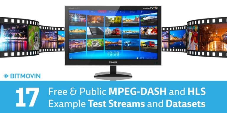 Free & Public MPEG-DASH and HLS Example Test Streams and Datasets ...