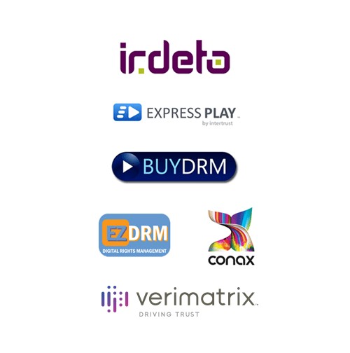 DRM Providers | irdeto- ExpressPlay - BUYDRM - EZDRM - Verimatrix - conax drm