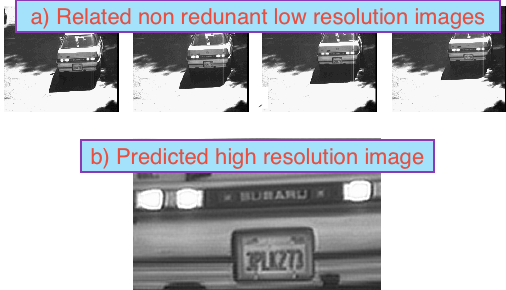 Super-Resolution - upsampled image example