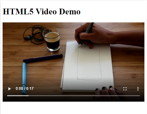 HTML5 Video Tag_Responsive Video_Screenshot