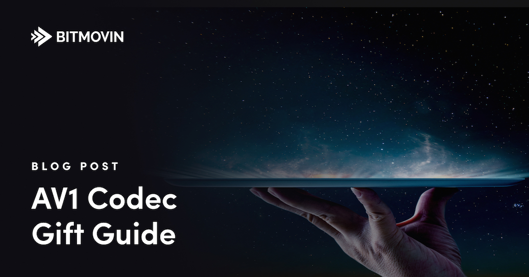 Bitmovin's AV1 Encoding Gift Guide - Bitmovin