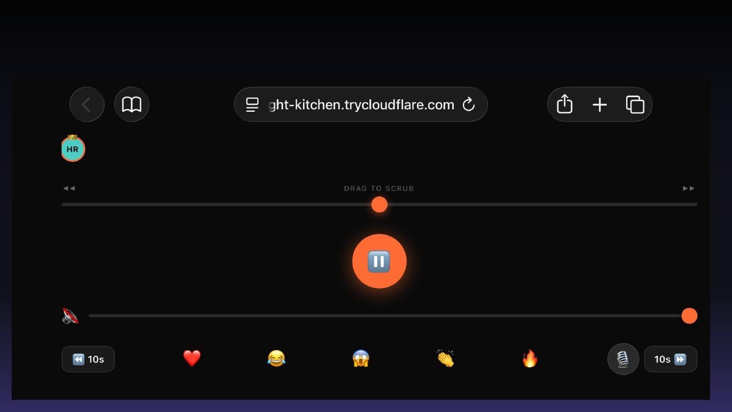 BitRemote playback control UI